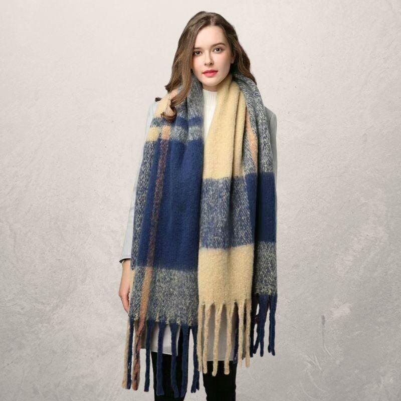 Autumn and winter scarf warm tassel ladies