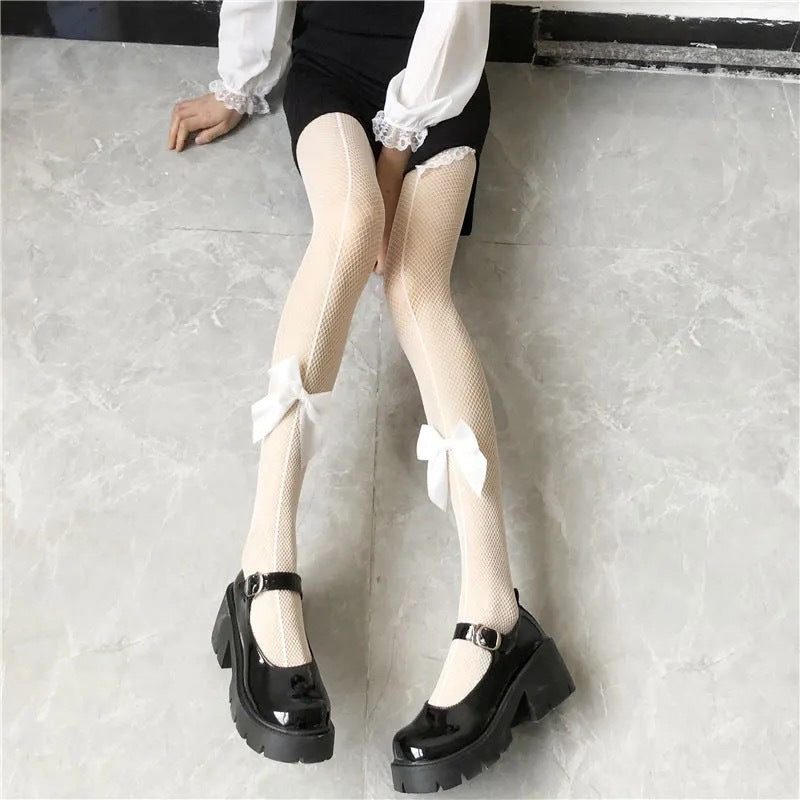 Over-knee Socks Japanese Soft Girl Cute Butterfly