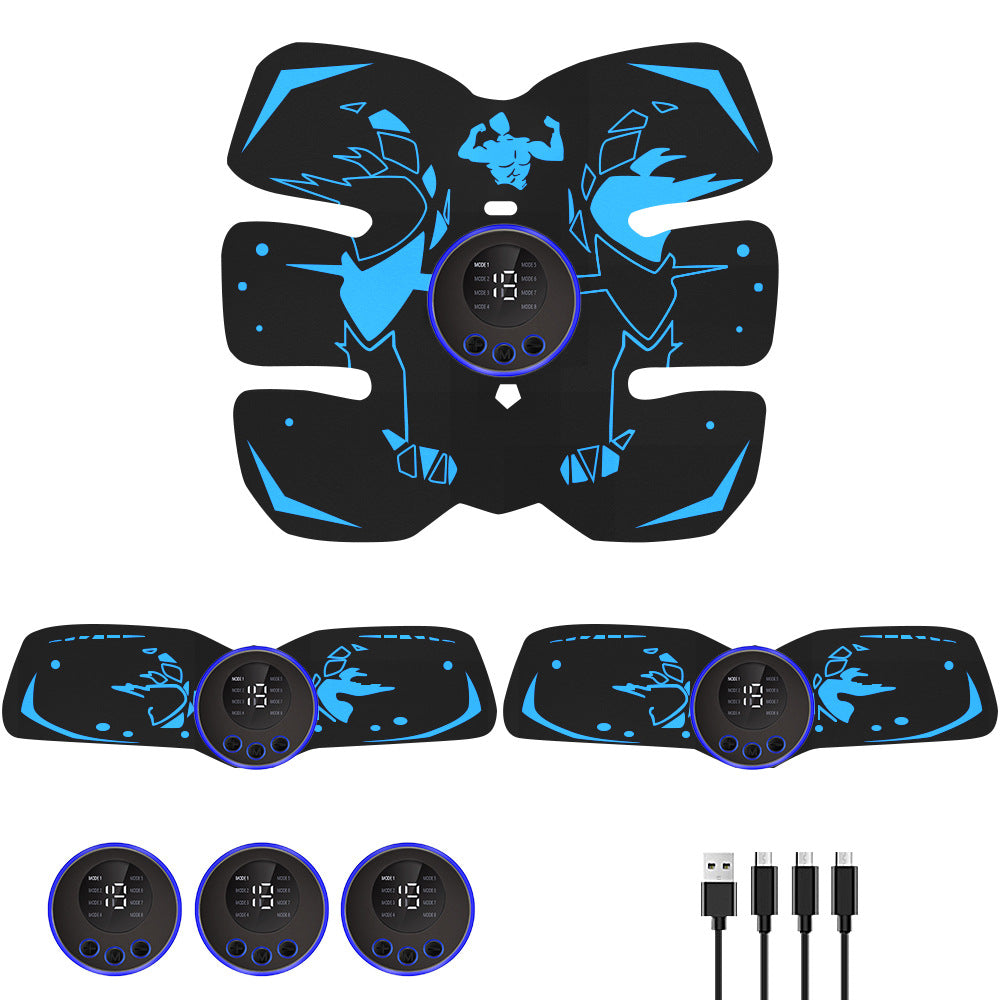 Pulse Abdominal Fitness Instrument Muscle Eye Massager Abdominal Stickers Rechargeable