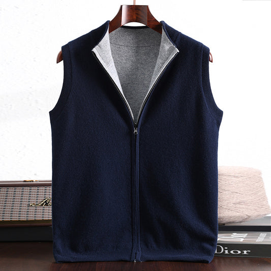 Herre ny vinter half-neck cashmere sweater