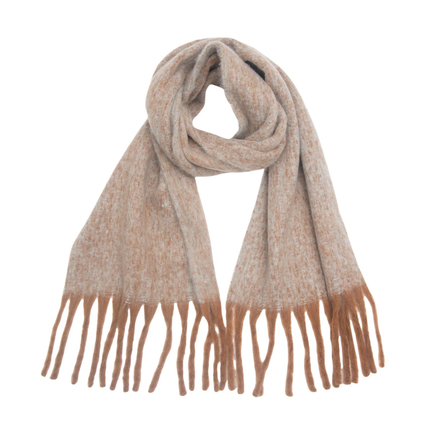 Circle Yarn Thick Tassel Clip Flower Scarf Shawl