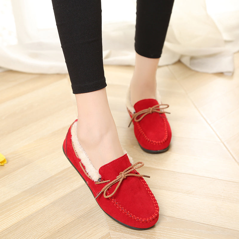 Plush women's shoes plush warm cotton shoes