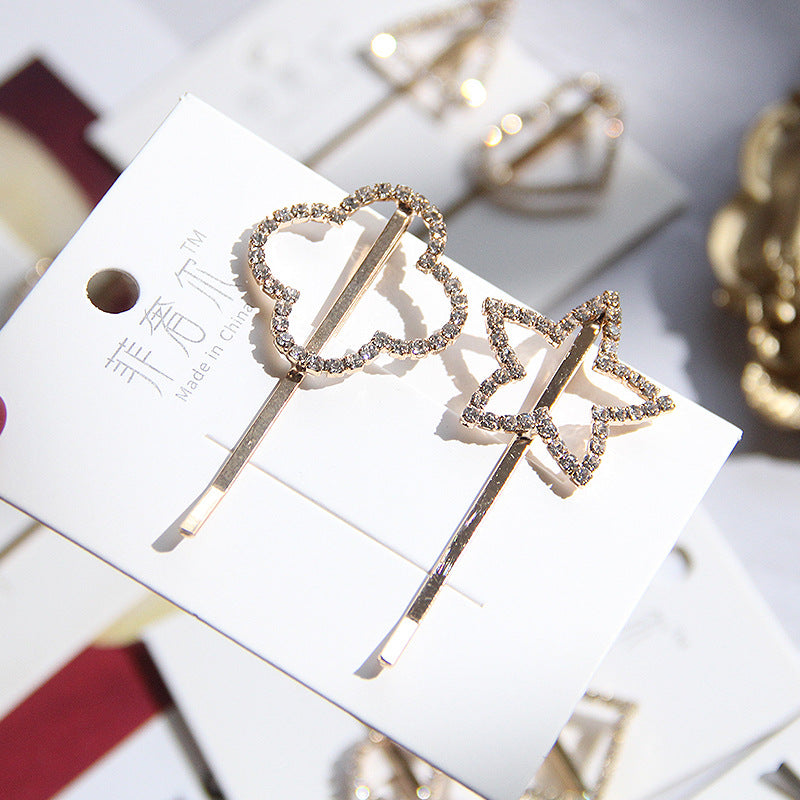 Rhinestone hair clip