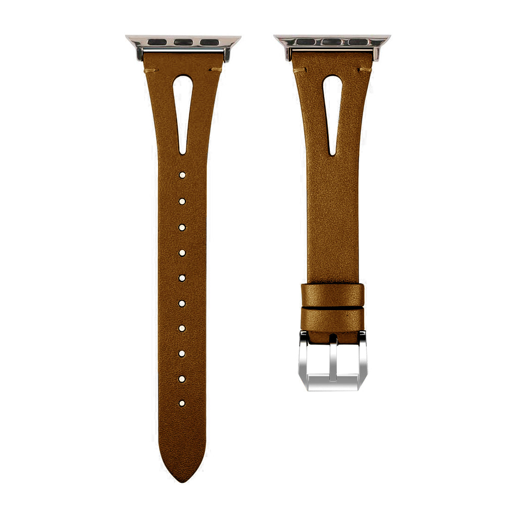 Table opening T-shaped Leather Strap Shrinking Leather Watch Strap