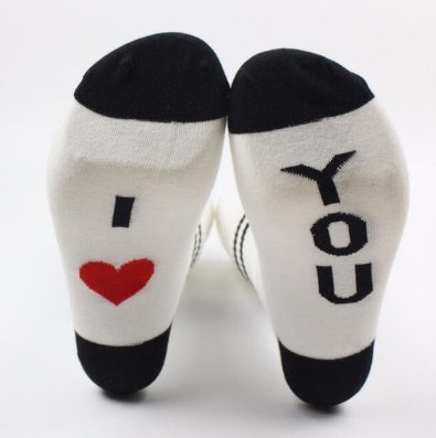 Cotton socks striped style sports tube socks