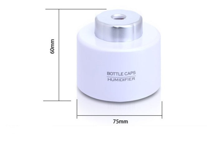 Simple household mini bottle cap humidifier