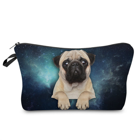 Printed dog handbag