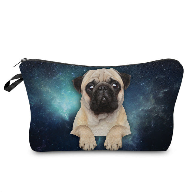 Printed dog handbag