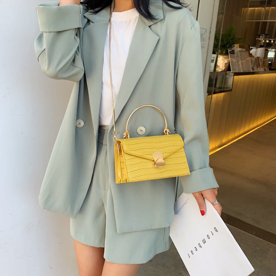 Western style popular small square bag