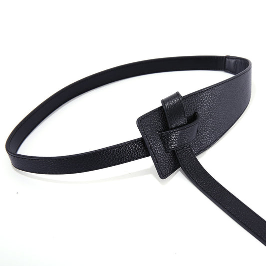 First layer cowhide belt