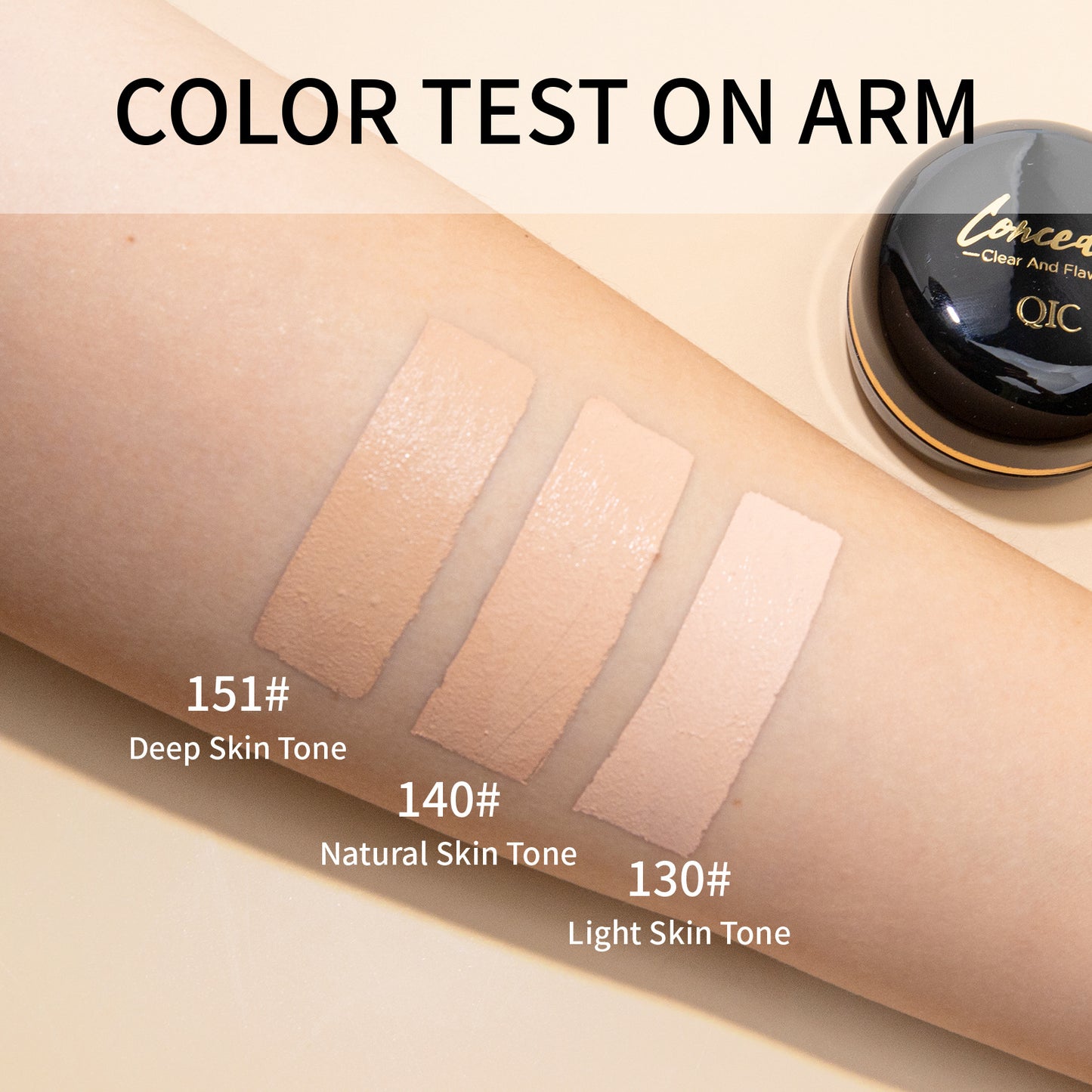 Concealer Cover Tattoo Spots Acne Marks Dark Circles Invisible Pores