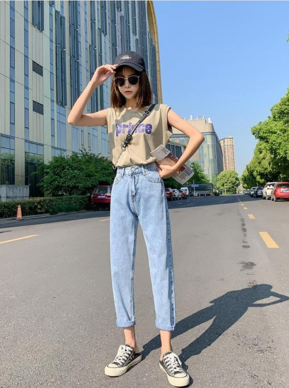 Korean version of the autumn casual harem pants