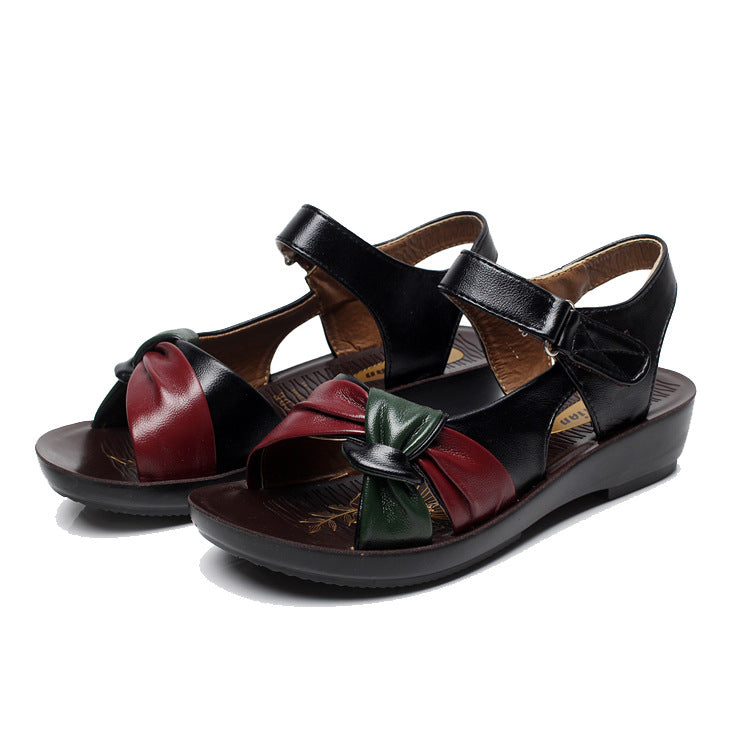 Non-slip soft flat sandals