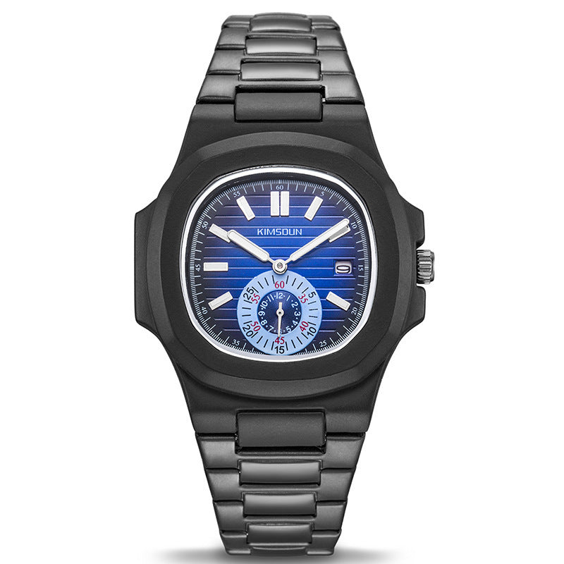 Stainless steel business waterproof men's Watch