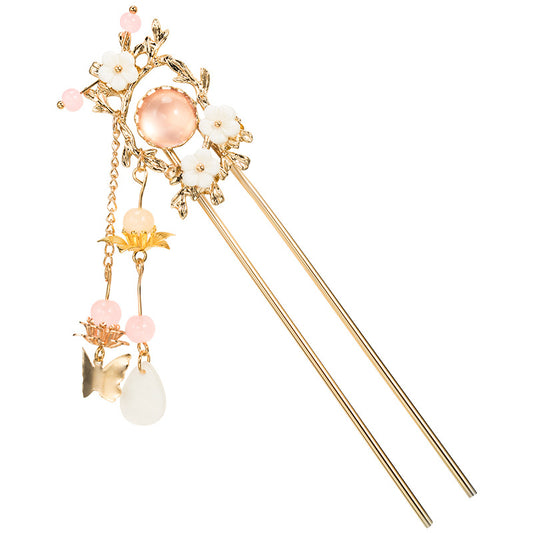 Handmade hair accessories, hairpins, tassels, step hairpins
