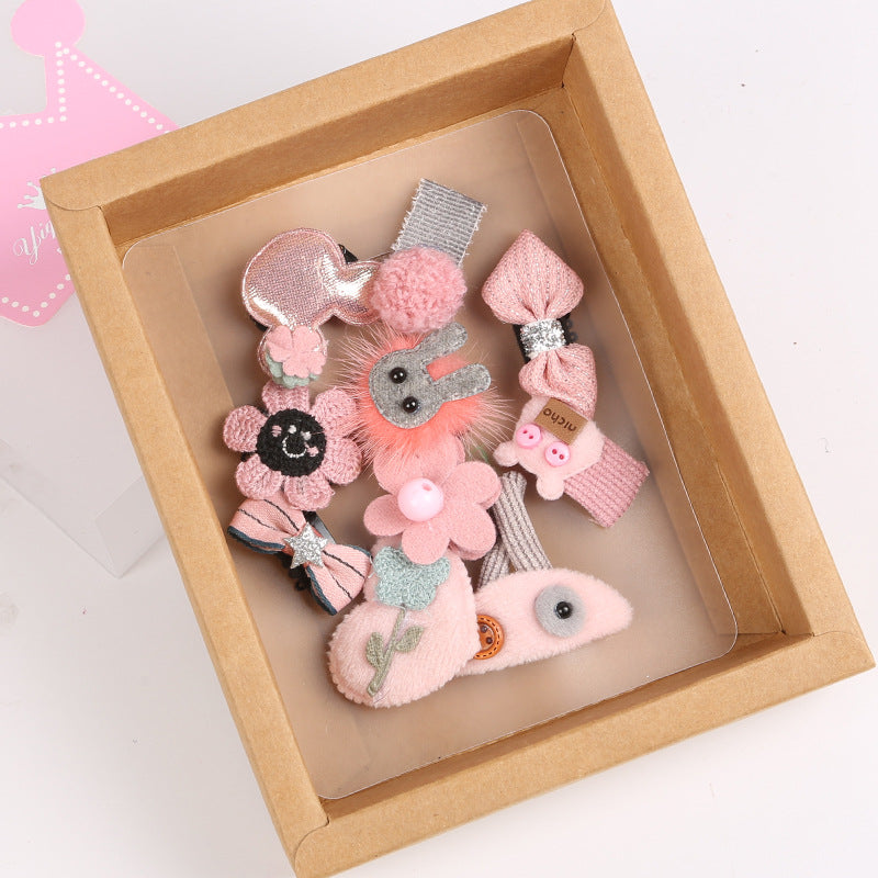 Girl's hairpin 10 piece set