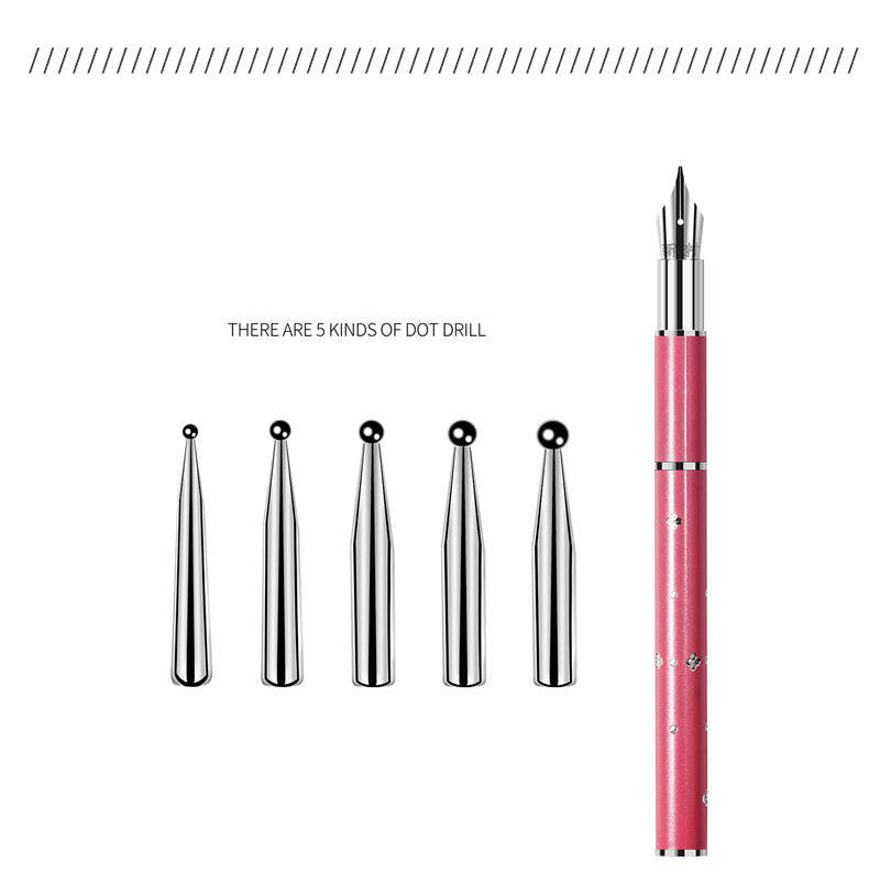 Very fine nail pen