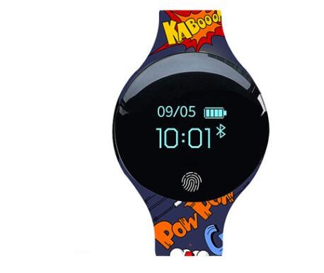 Led touch screen electronic hand ring watch with Night Light