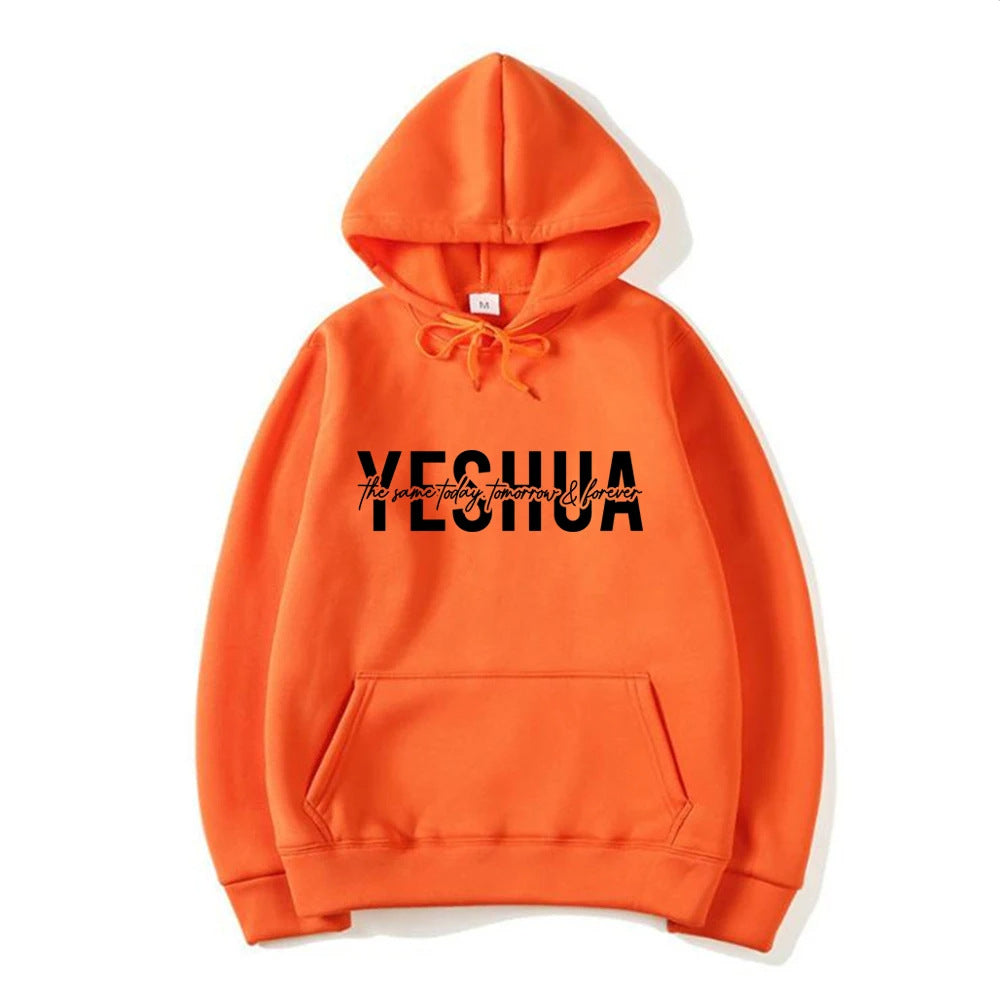 Yeshua Hoodie Kristen Hættetrøje Religiøs