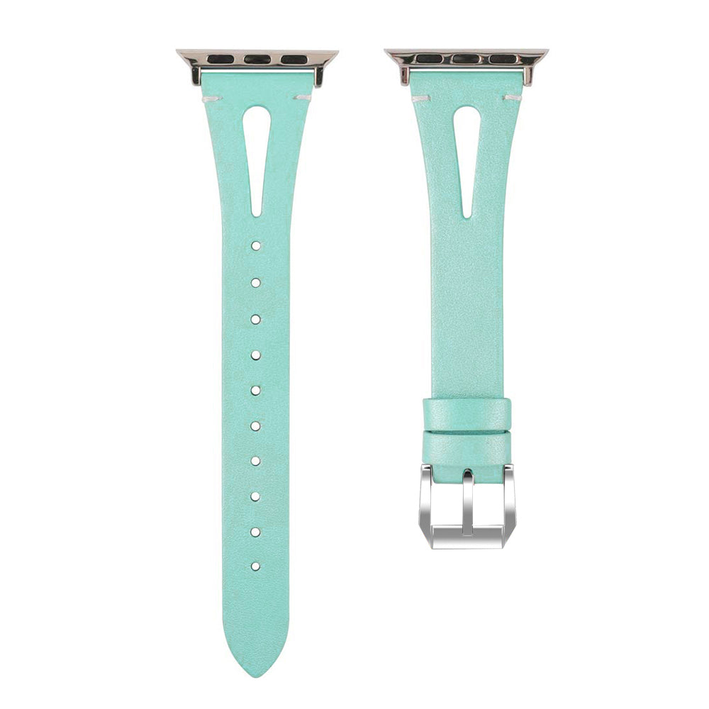 Table opening T-shaped Leather Strap Shrinking Leather Watch Strap