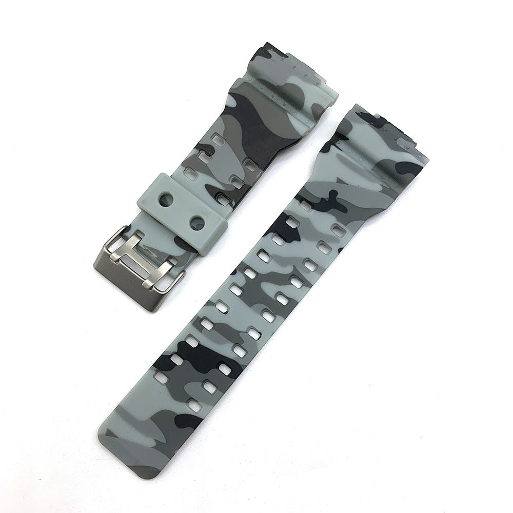 Suitable for g-shock rubber camouflage strap