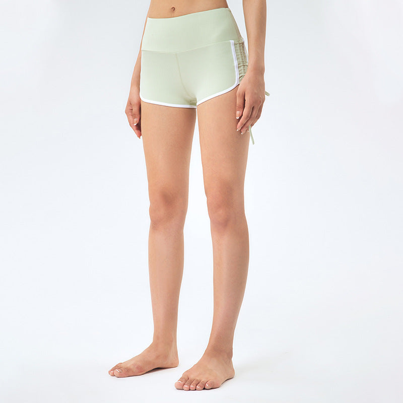 New Drawstring Peach Shorts Running Buttocks Hot Pants
