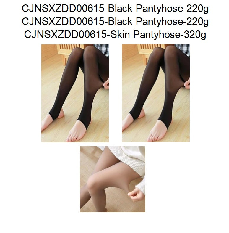 Spring and autumn thin skin penetrating single layer pantyhose
