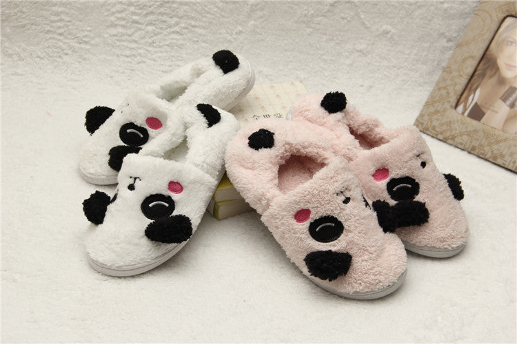 Red panda women's bag with slippers