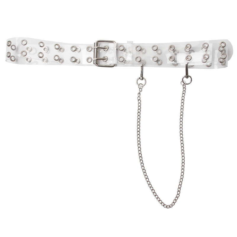 Fashionable retro plastic belt