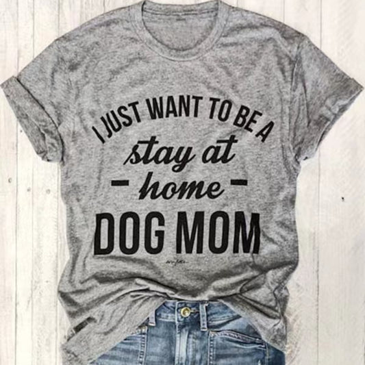 B001 Printed V-neck Short Sleeve