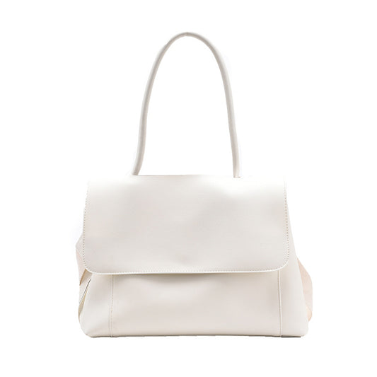 Imitation Leather Large Capacity Bucket Portable Shoulder Bag