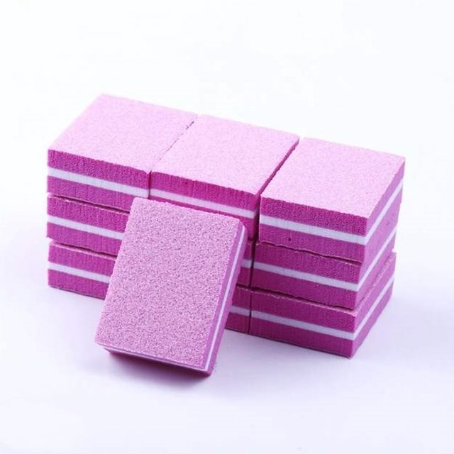 Two-sided mini nail file block