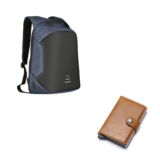 Anti-theft laptop backpack
