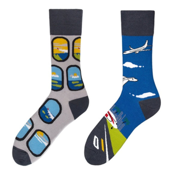 Asymmetric AB socks