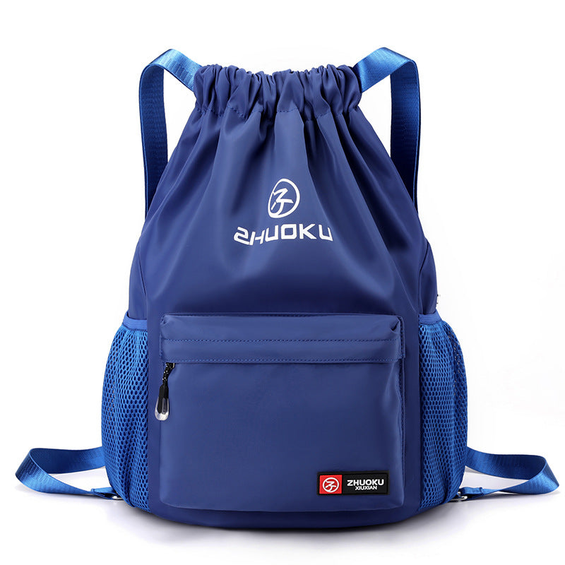 Casual Oxford Cloth Drawstring Backpack