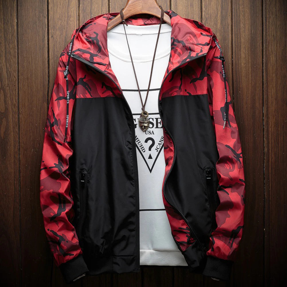 Fashion Camouflage Jacket Casual Men's Spring And Autumn Top