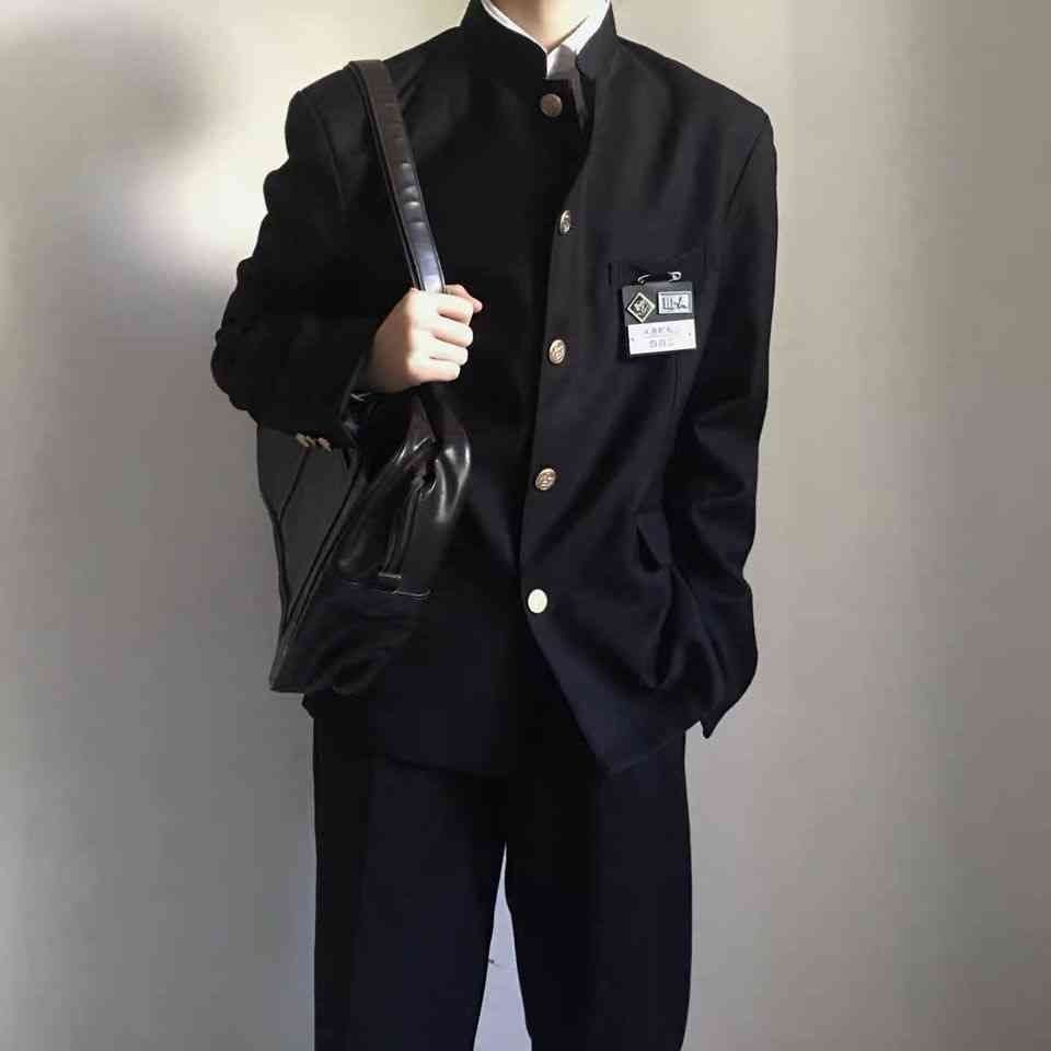 Mens Suit Jacket In Preppy Style