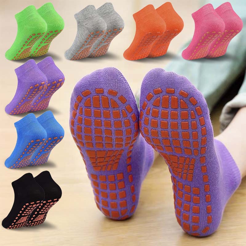Women's Indoor Non-Slip Mid-Calf Socks