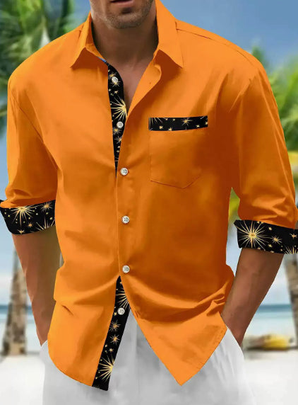Mens Shirt With A Simple Relaxed Design