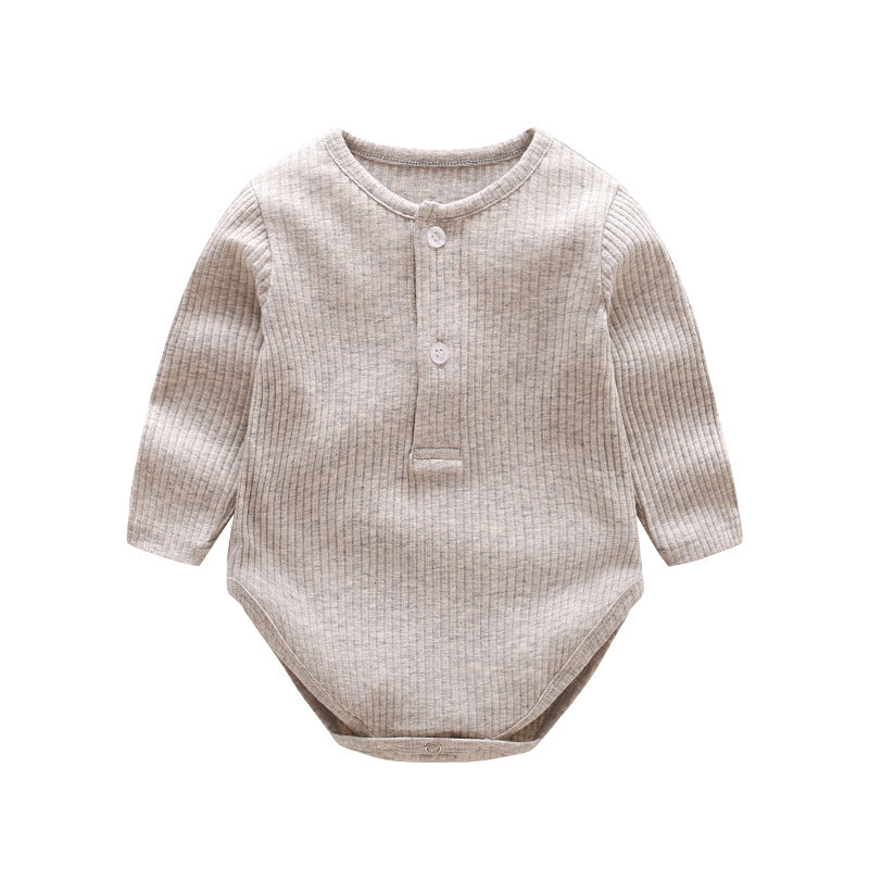 Pure Cotton Pit Strip Jumpsuit Super Cute Newborn