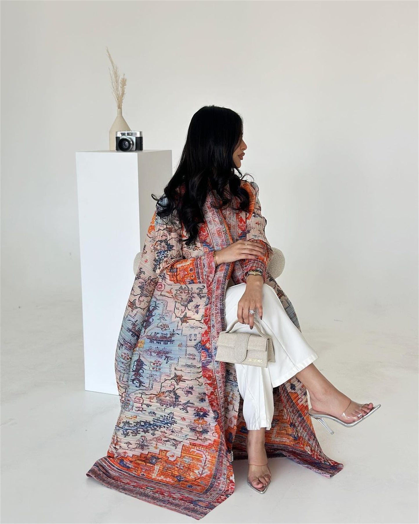 Women's Temperament Cardigan A Bai Ya Robe