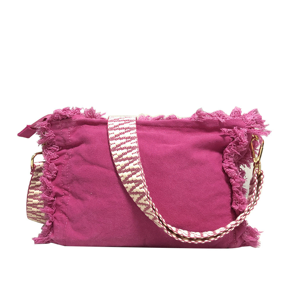Vintage Embroidery Artistic Girls' Shoulder Bag