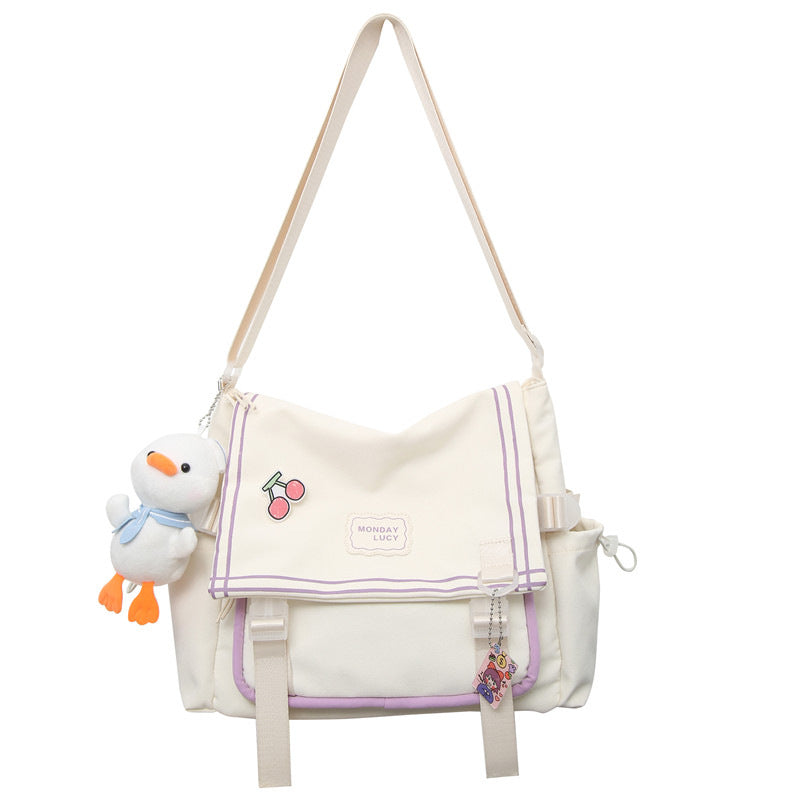 Japanese College Students Commute Shoulder Bag For Class