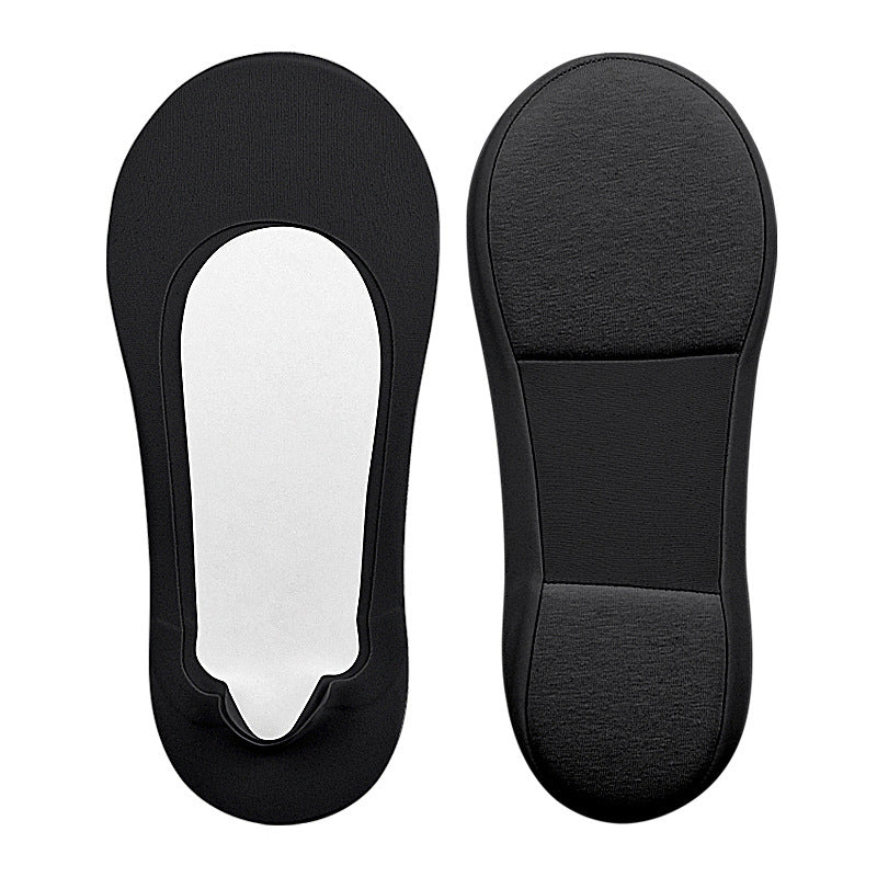 Women's Arch Invisible Low Cut Socks Soft Sponge Shock Absorption