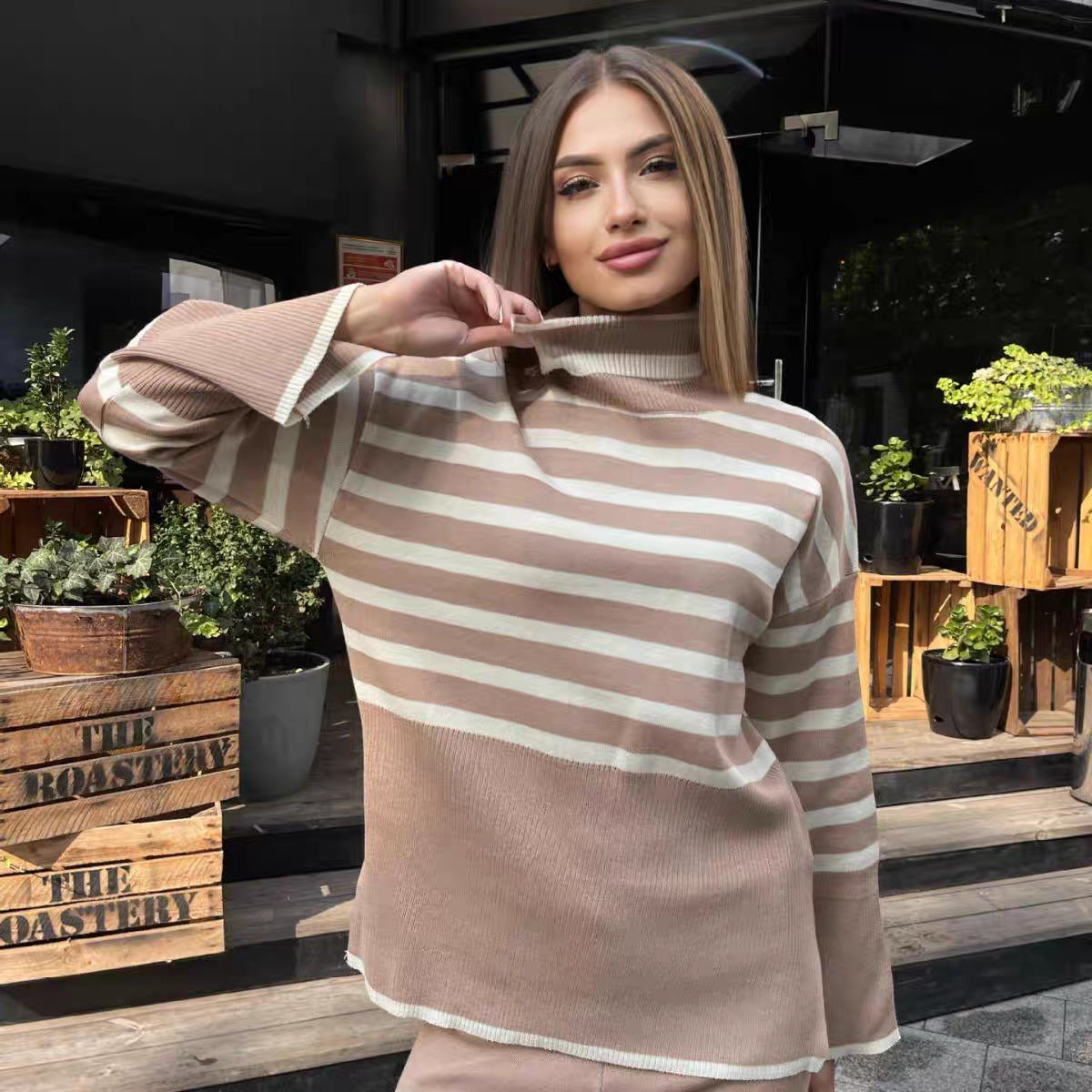 Loose Leisure Suit Long Sleeve Women's Clothing