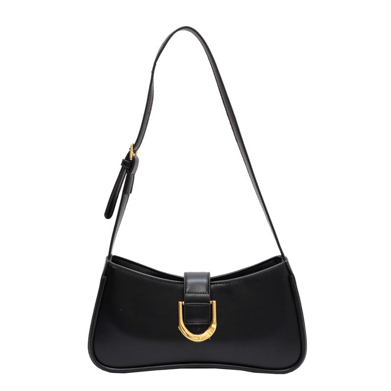 Small Bag Women's Bag Niche Design One Shoulder Underarm Bag Baguette Bag Ladies Backpack