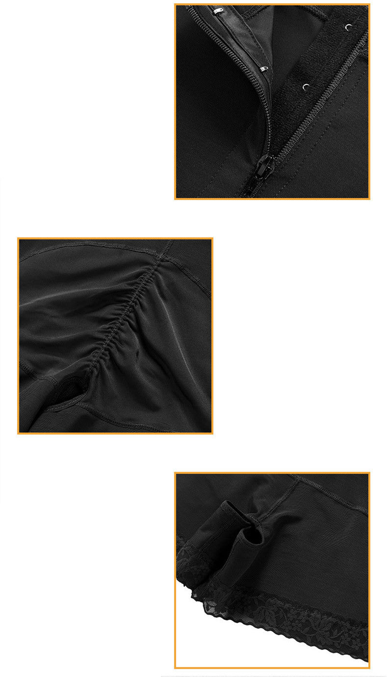 Large Size Removable Tight Belly Trimming Breathable One-piece Corset