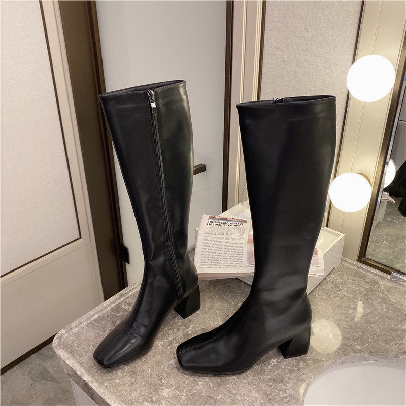 New British Style Martin Leather Boots