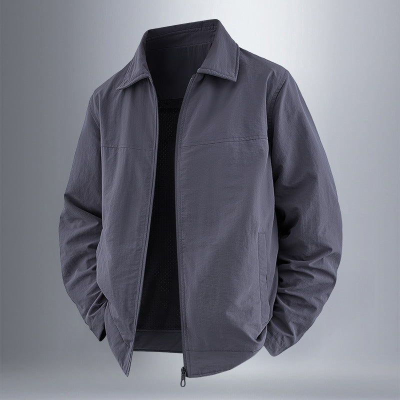 Quick-drying Breathable Sun Protection Clothes Clothing For Middle-aged Dad Lightweight