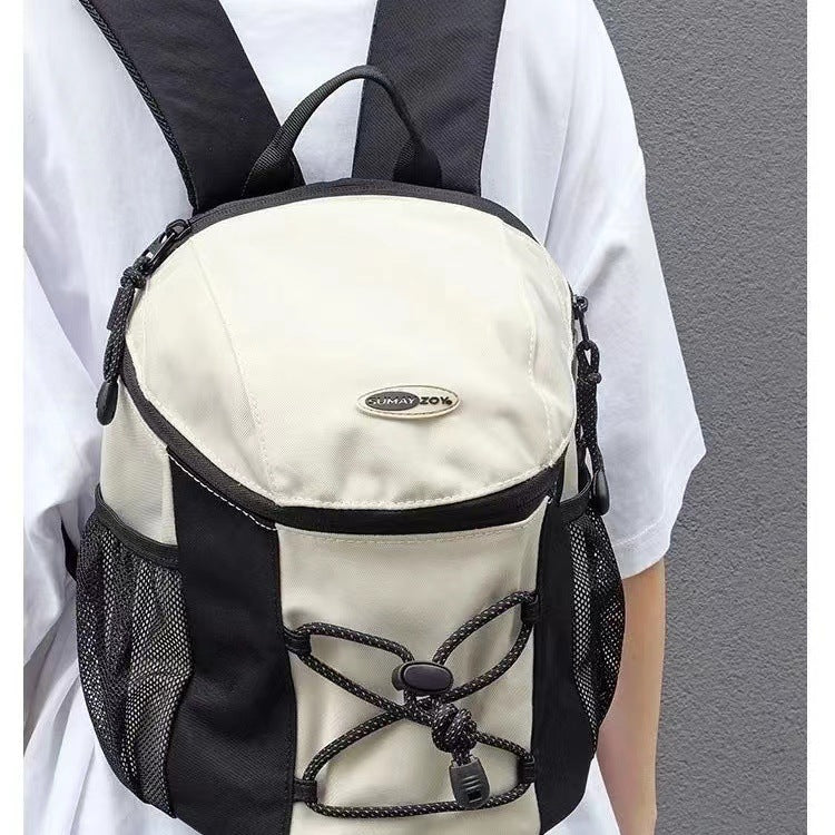 Splicing Casual And Lightweight Multipurpose Backpack